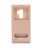 Galaxy S9 Kılıf Elite Kapaklı Kılıf (Gold)
