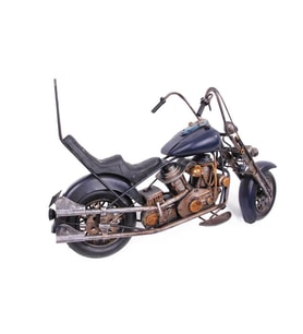 Metal Motosiklet Biblo Dekoratif Hediyelik