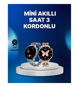 Mey İthalat® Akıllı Saat – Uzun Pil Ömrü, IP67 Suya Dayanıklılık, Şık ve Hafif