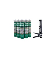Sista Şeffaf Silikon 280 ml X 5'li Set Plastik Silikon Tabancası