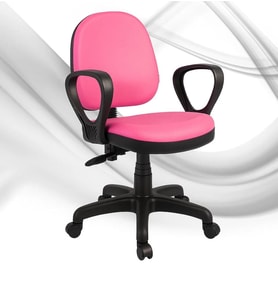 Ofis Sekreter Koltugu Calişma Koltugu (Pudra Pembe)