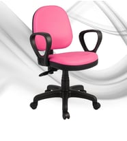 Ofis Sekreter Koltugu Calişma Koltugu (Pudra Pembe)