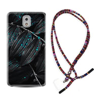Samsung Note 3 4 5 8 9 20 Ultra 10 Lite Kılıf Boyun Asklı Rasta Silikon Foid Green 1643