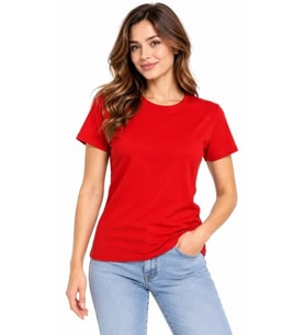 Basic Tişört Bisiklet Yaka Kısa Kol Günlük Yazlık Slim Fit T-Shirt