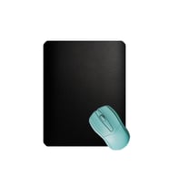 SonicTouch Siyah Pürüzsüz Yüzey Dikişsiz Kenar Gaming Masaüstü Mouse Pad 25x30Cm Kaymaz Taban XL Boy