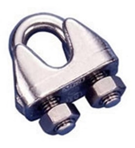 Aletçantam Klemens Çelik Halat Klemensi  (5 li paket) 5 mm