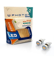 T10 Turuncu Uyumlu W5W 15Smd 12V Exclusive Park LED Ph7028 Na (Karışık)