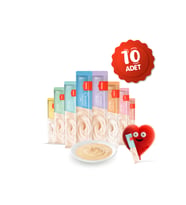 Krema Kedi Ödül Maması 14gr (10 Adet) (Karışık Çeşitli)