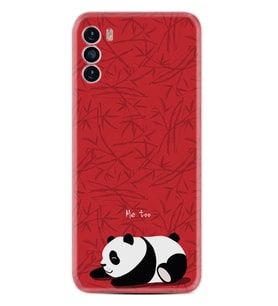 Reeder S19 Max Pro S Kılıf Resimli Desenli Silikon Platinium Series Sleeping Panda 1810