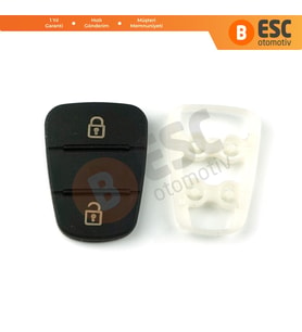 BDP1124 Hyundai Kia için Sustalı Anahtar Kumanda 2 Buton Ped Tuş Lastiği