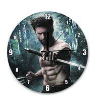 Cakatablo The Wolverine Film Poster Duvar Saati