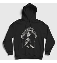 Presmono Unisex Siyah Poster Electric Wizard Kapüşonlu Sweatshirt 555673tt