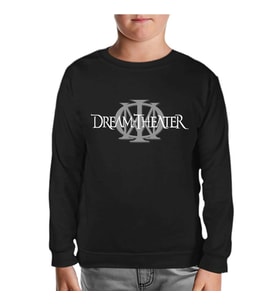 Dream Theater - Logo Siyah Çocuk Sweatshirt