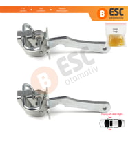 Fiat Ducato MK2 230 244 1994-2006 1328196080 İçin 2 EA Ön Sağ ve Sol Kapı Gergi Yayı
