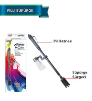 Dophın Pilli Süpürge