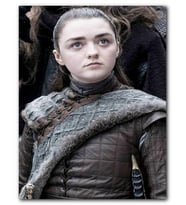 Cakatablo MDF (Ahşap) Tablo Game of Thrones Arya Stark