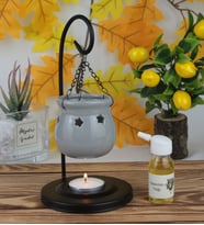 Buhurdanlık Askılı Kase Model Standlı & Buhur Koku Mum Set