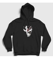 Presmono Unisex Siyah Mask Anime Bleach Kapüşonlu Sweatshirt 128082tt