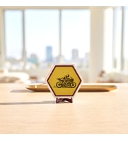 Modern Görünümlü Hız Motoru Masaüstü Dekoratif Obje Sevdiklerinizi Mutlu Edecek Anlamlı Bir Hediye 10x10 cm