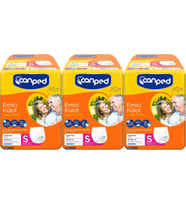 Canped Emici Külot Hasta Bezi S-Küçük Small 27 Adet (3PK*9)
