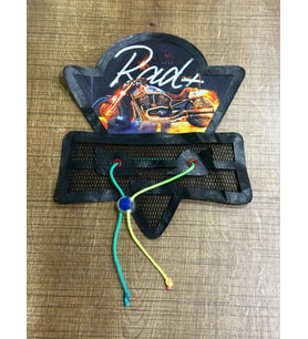 20X17 CM DERİ RENKLİ BAĞCCIKLI ARMA YAMA DİKİŞ HOBİ AKSESUARI