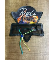20X17 CM DERİ RENKLİ BAĞCCIKLI ARMA YAMA DİKİŞ HOBİ AKSESUARI