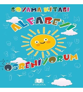 Alfabeyi Öğreniyorum - Boyama Kitabı