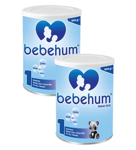 Bebehum 1 Numara Teneke Bebek Sütü 0-6 Ay 400 gr x 2 Adet