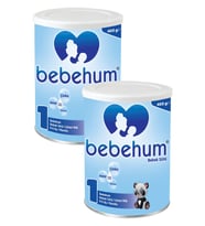 Bebehum 1 Numara Teneke Bebek Sütü 0-6 Ay 400 gr x 2 Adet