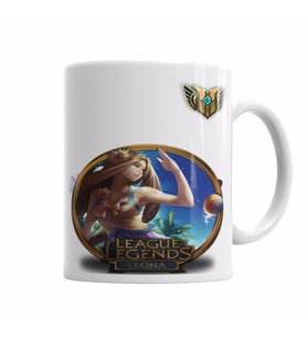 Leona LoL League Of Legends Kupa Bardak Porselen
