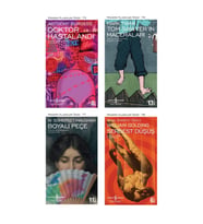 Doktor Hastalandı + Tom Sawyer'in Maceraları + Boyalı Peçe + Serbest Düşüş- 4 Kitap Set