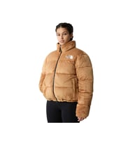 The North Face W Versa Velour Nuptse Kadın Outdoor Montu (600 Dolgu Kaz Tüyü) NF0A84F9I0J1 Kahverengi