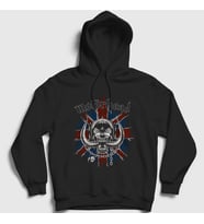 Presmono Unisex Siyah United Kingdom Motörhead Kapüşonlu Sweatshirt 69510tt