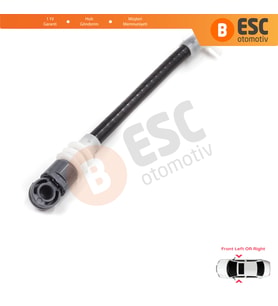 BMW X5 E53 2000-2006 51218243615 51218243616 için Ön Dış Kapı Kolu Taşıyıcı Açma Teli 177 mm