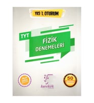Karekök Yayınları Karekök Yayınları Tyt Fizik Denemeleri 50 Adet Çözümlü (Çok Renkli)