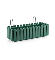 Omnipazar SO-İB02 Yeşil Askılı Balkon Saksı Takım 9 lt No 2 37620