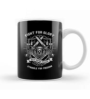 Fight For Glory Mural Kupa Bardak Porselen
