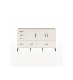 Arges Konsol 4 Raflı 6 Çekmeceli 3 Kapaklı 176x30x99 Aytaşı-Aytaşı