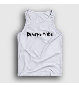 Presmono Unisex Beyaz Recording Depeche Mode Atlet 141099tt (Beyaz)