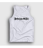Presmono Unisex Beyaz Recording Depeche Mode Atlet 141099tt (Beyaz)