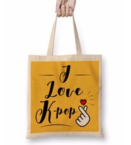 I Love My Dog Pug Köpek Bez Çanta Uzun Saplı