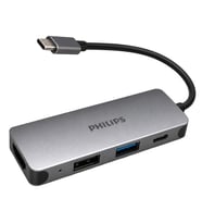 Philips SWR1607G/93 TYPE-C 4'Ü 1 Arada Çok Fonksiyonlu Dönüştürücü Hub