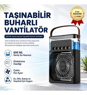 Taşınabilir Buharlı Vantilatör
