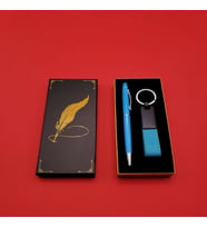 pilelistore Metal Deri Anahtarlık Ve Kalem