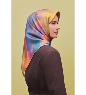 09 Armine Twill İpek Eşarp 9308D