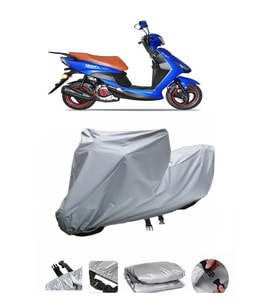 Yuki Casper S 50  Gri Motosiklet Brandası ARKA ÇANTA UYUMLU DEĞİLDİR