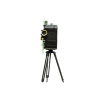 Ayaklı Kamera Tripod Model Vintage Dekoratif Hediyelik
