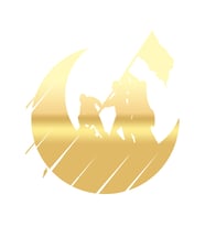 Çanakkale Zaferi Oto Sticker, Araba Sticker 17x17 Cm Gold