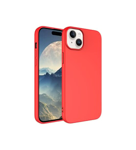 Apple iPhone 15 Uyumlu Kılıf Zore LSR Lansman Kapak (Kırmızı)
