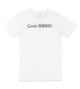 Game Of Thrones Logolu Tişört